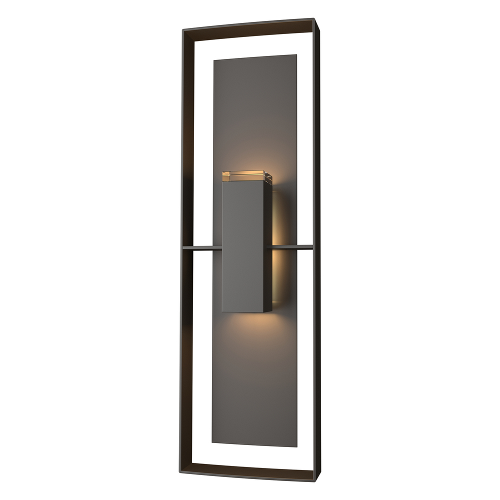 Shadow Box Tall Outdoor Sconce