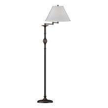 Hubbardton Forge 242160-SKT-14-SJ1655 - Twist Basket Swing Arm Floor Lamp