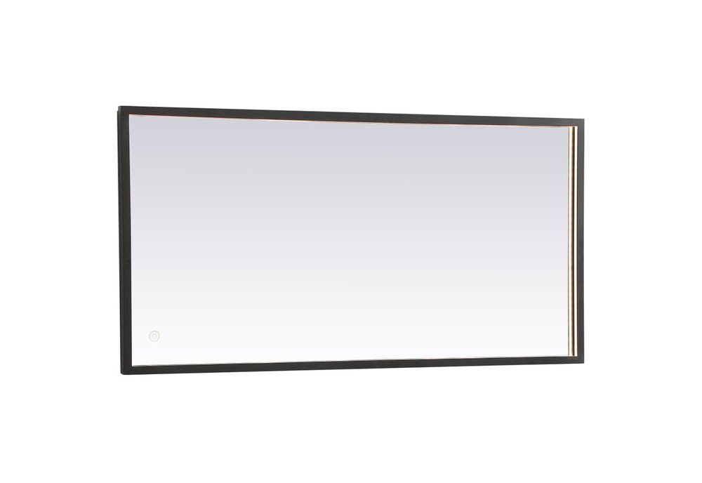 Pier 20x30 inch LED mirror with adjustable color temperature 3000K/4200K/6400K in black