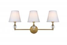 Elegant LD7023W24SG - Bethany 27 inch Wall Sconce in Satin Gold