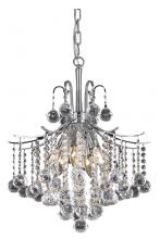 Elegant LD8200D17C - Amelia Collection Pendant D17in H20in Lt:6 Chrome Finish