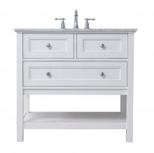 Elegant VF27036WH - 36 in. Single bathroom vanity set in White