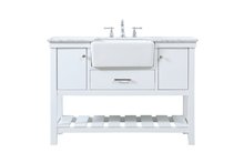 Elegant VF60148WH - 48 inch Single bathroom vanity in white