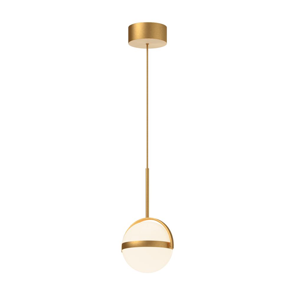 GLOBO PENDANT LED SATIN GOLD