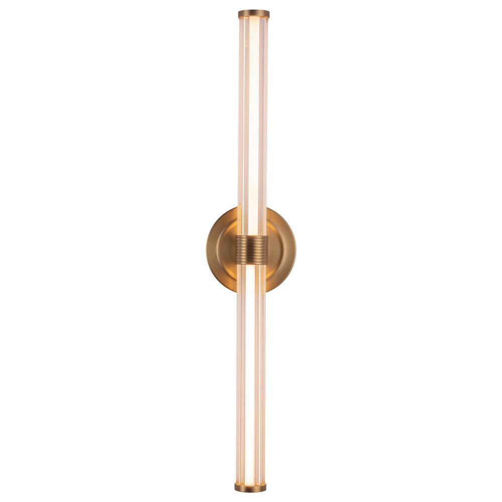 Elsie 24-in Brushed Gold LED Wall/Vanity Light