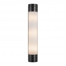 Alora Lighting WV348224UBOP - Willard 24-in Urban Bronze/Opal Matte Glass 3 Lights Wall/Vanity