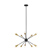 Visual Comfort & Co. Studio Collection EC10310MBK - Jax Medium Chandelier