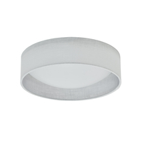 Dainolite CFLD-1114-2400 - 11" Flush Mount, White Shade