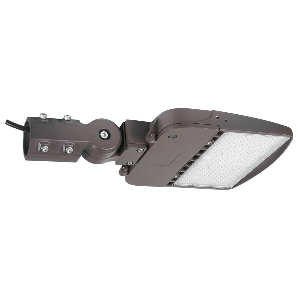 LED Area Light Type III; 100W; Bronze Finish; 4000K; 277-480V