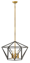 Hinkley 3576DZ - Medium Open Frame Single Tier Chandelier