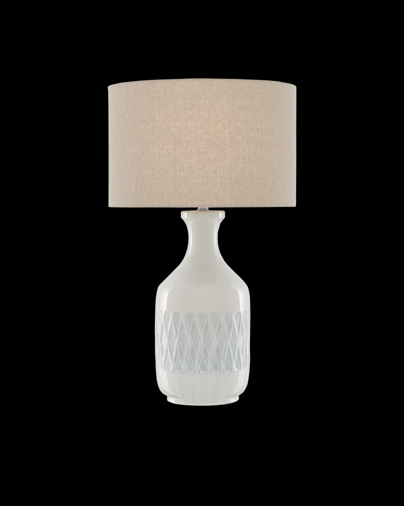 Samba White Table Lamp