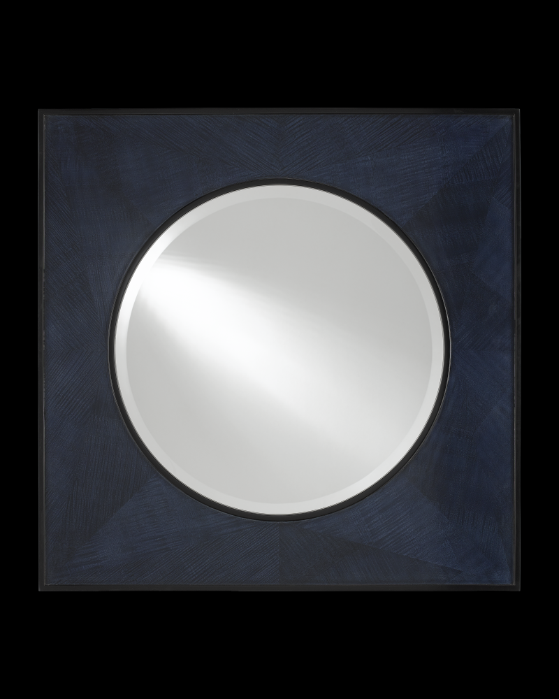 Kallista Square Blue Mirror