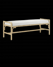 Currey 7000-1172 - Olisa Natural Bench, Rowann Pe