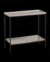 Currey 4000-0061 - Boyles Silver Side Table