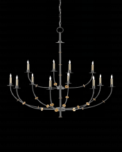 Currey 9000-0331 - Balladier Gray Chandelier